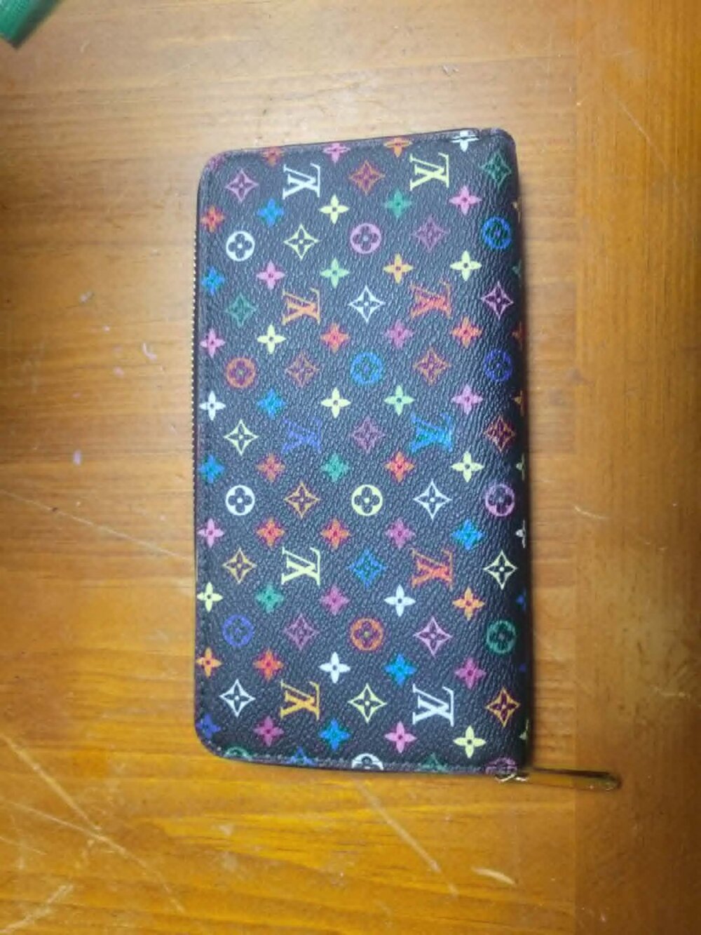 Louis Vuitton Black Murakami Zippy Wallet - Picture 10 of 11